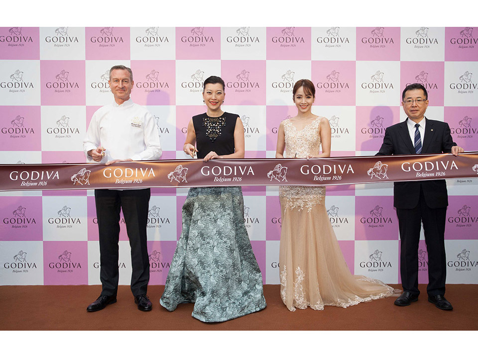 侯佩岑出席GODIVA 分享甜蜜的幸福