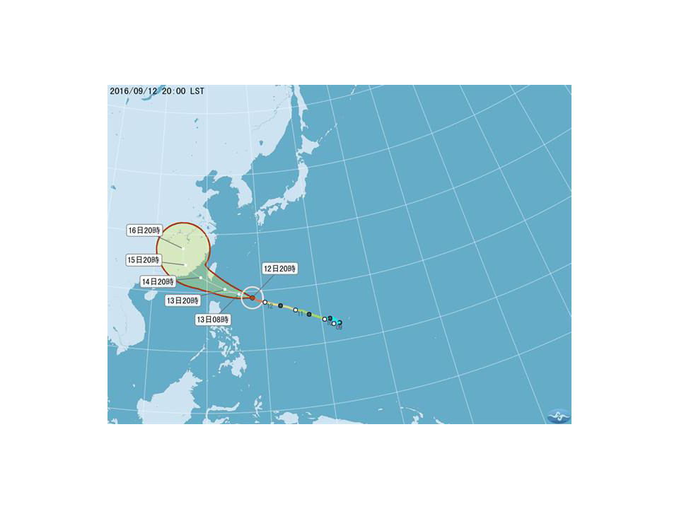 「莫蘭蒂」轉強颱！中秋逢大潮防淹水海水倒灌