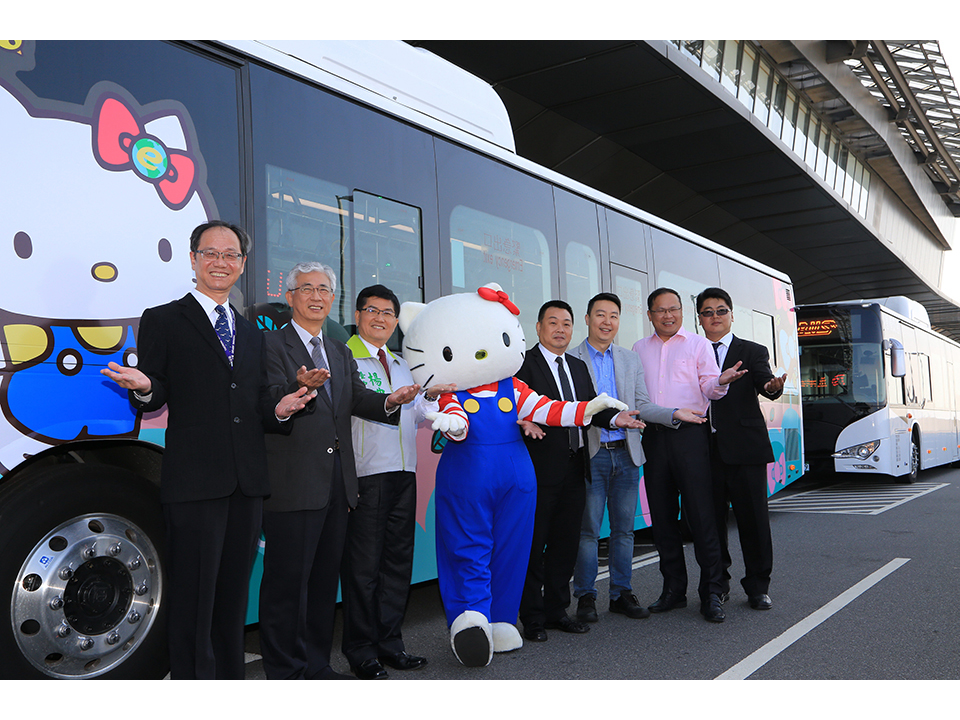 台中機場快線電動公車 23日上路