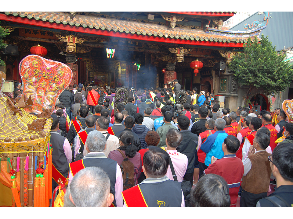 彰化南瑤宮媽祖笨港進香 五萬名信徒以徒步前往