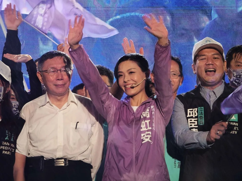 高虹安首場造勢！ 四叉貓估現場不到2000人