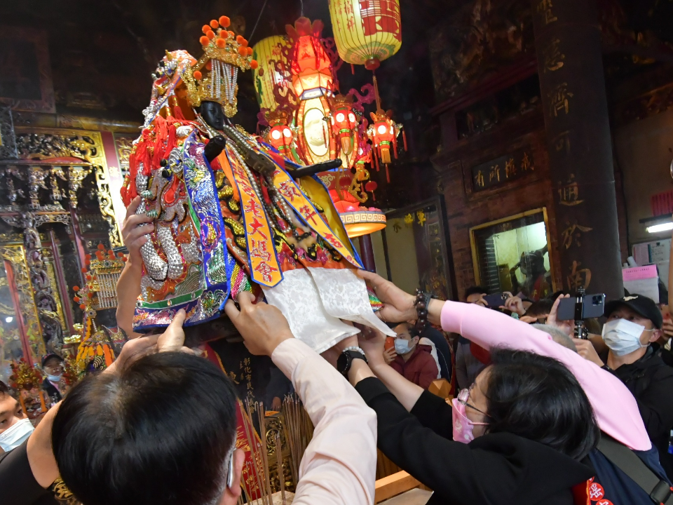 台灣第一進香團！南瑤宮媽祖徒步進香起駕