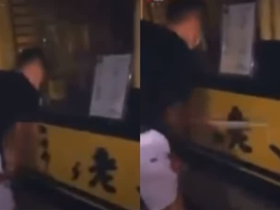 砸店？ 不滿被廖老大點名難喝 加盟主敲爛招牌洩憤