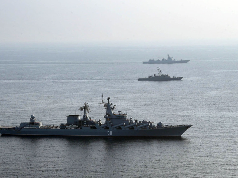 俄國三艘軍艦現蹤花蓮外海 國防部：全程掌握