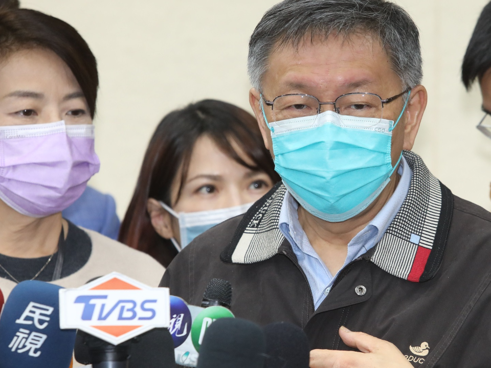 柯：要不是證嚴翻臉 疫苗進不來