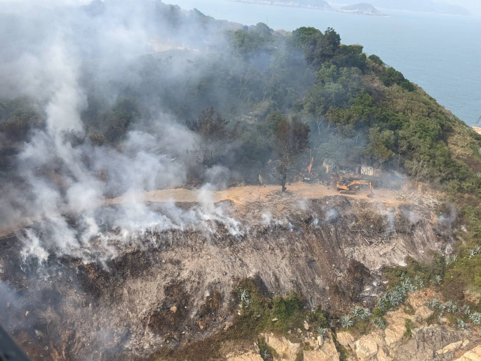 花蓮飛馬祖滅火 空投28噸水