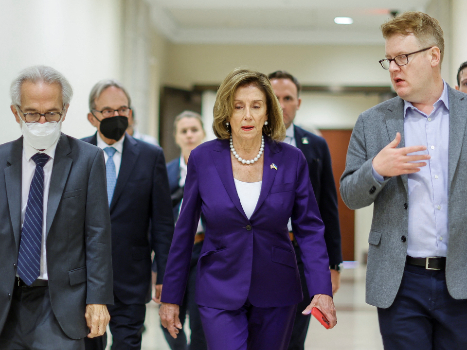 裴洛西最快明天抵台？外交部：沒有進一步消息