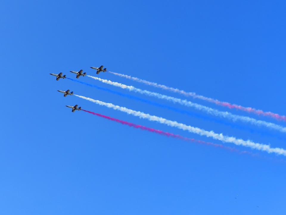 F-5國慶編隊飛越總統府　將成絕響
