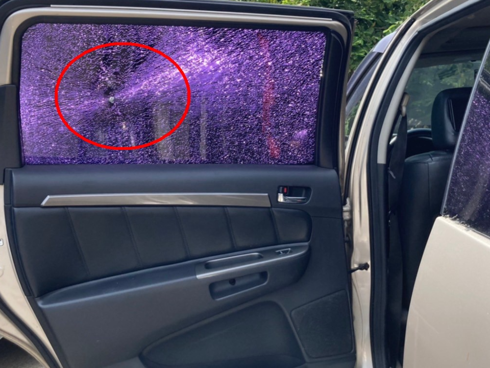 選戰逼近！溪州鄉長參選人遭槍擊 轎車留7彈孔