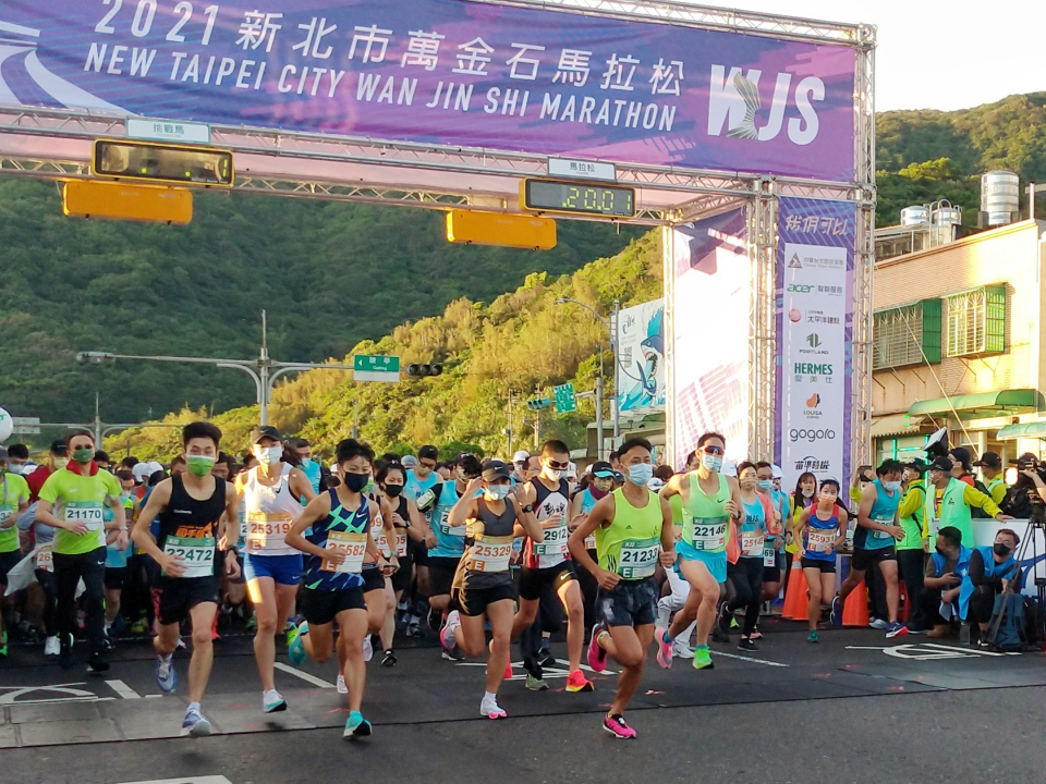 萬金石馬拉松開跑 肯亞女選手確診