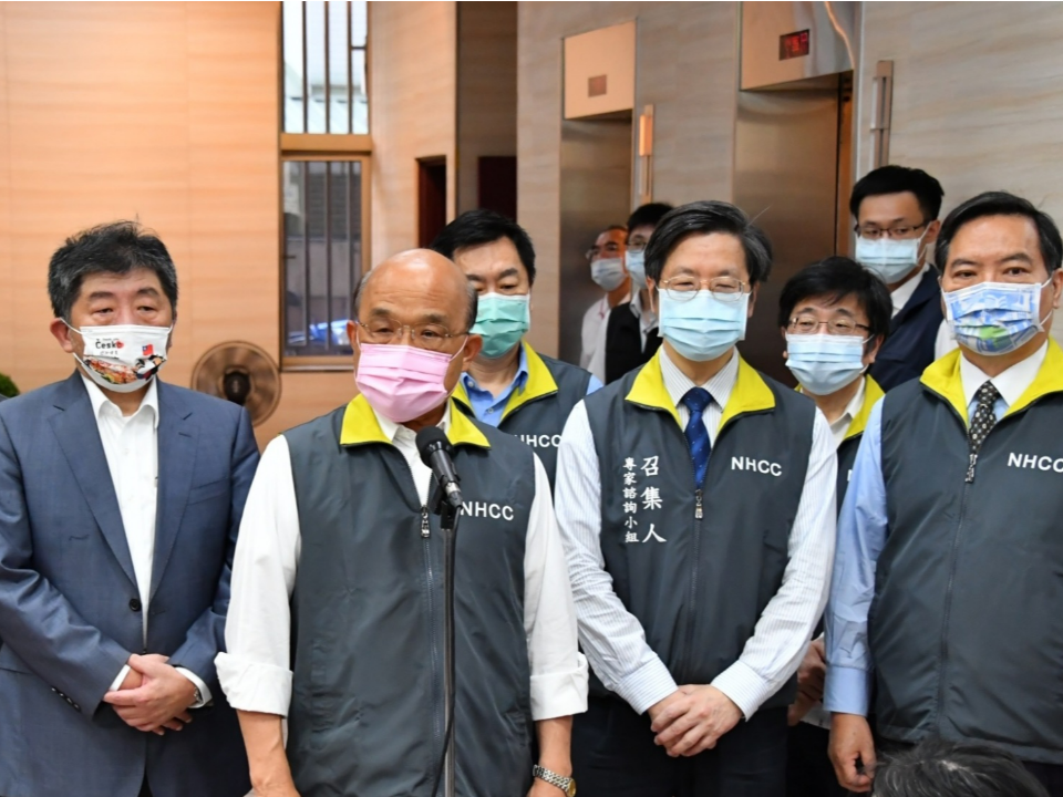 政院突宣布 蘇揆將赴指揮中心