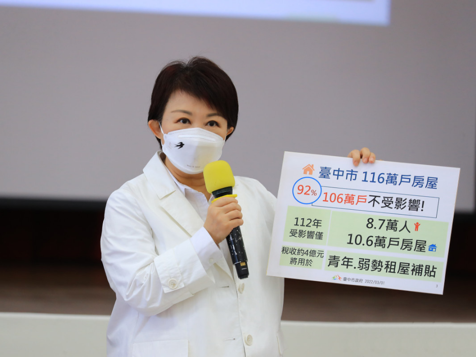 台中囤房稅三讀通過 7月正式上路