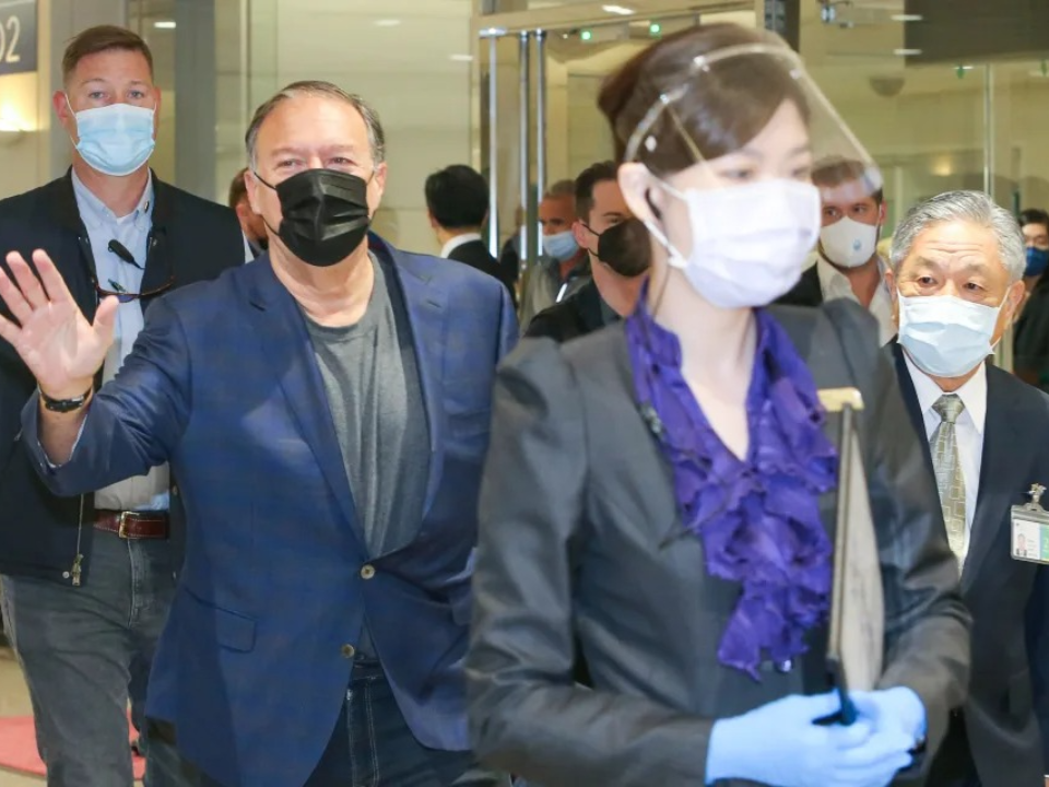 二度來訪！蓬佩奧晚間抵達台灣