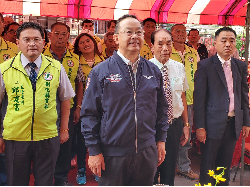 北斗東螺開基祖廟香火薪傳大典 余政憲促推「宗教團體法」草案