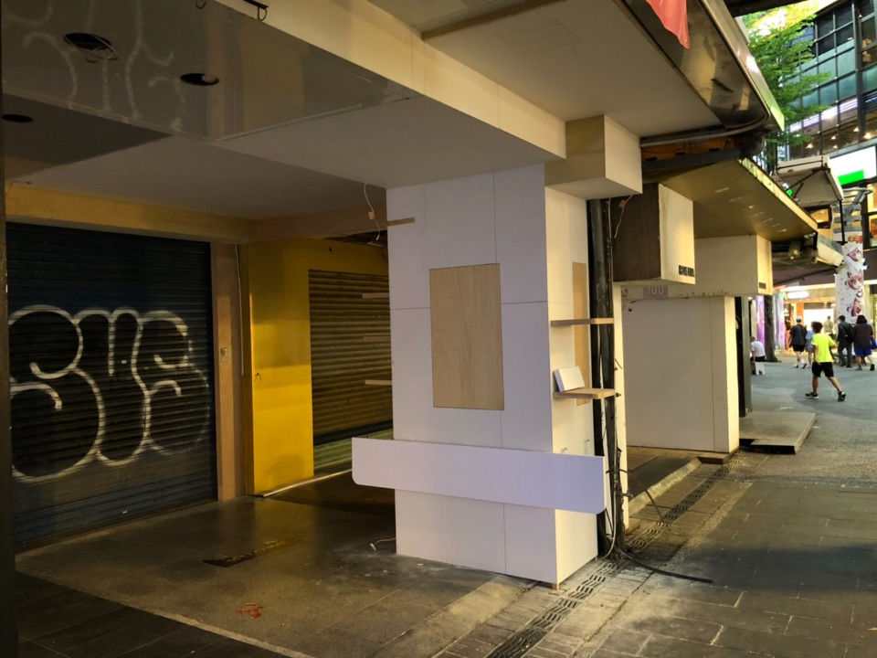 撐不住！西門町近1/4店面閒置