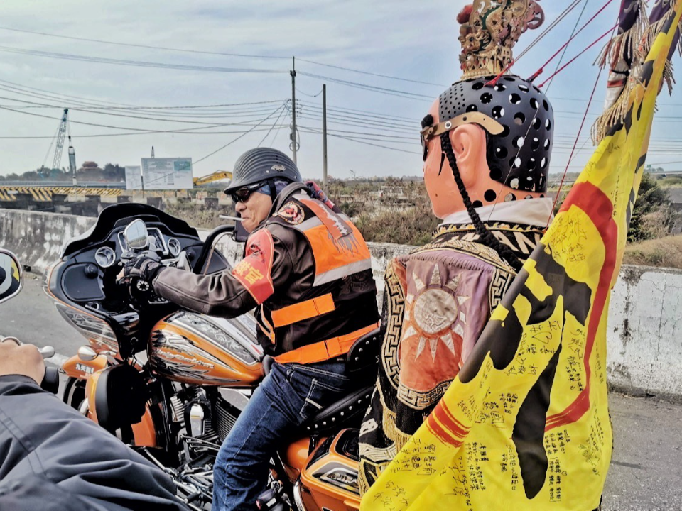 寒天極凍！九天重機隊載三太子環島千里祈福