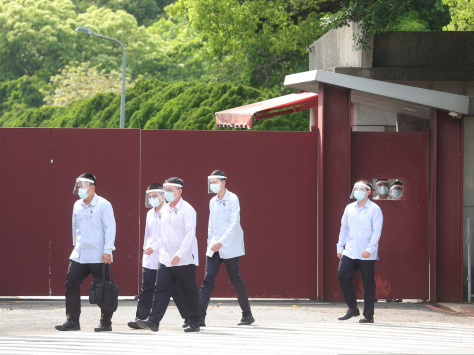 總統府再增6人確診5憲兵中鏢！