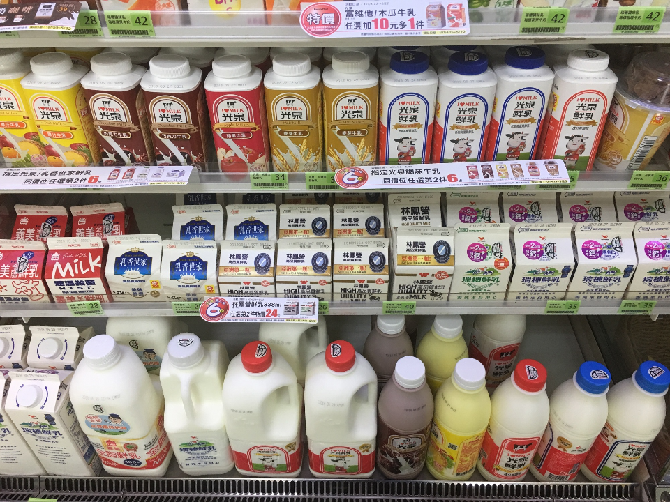 通膨擋不住 3大家鮮奶全面開漲